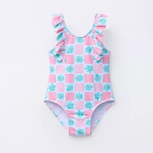 ZARA FLORAL SWIMSUIT